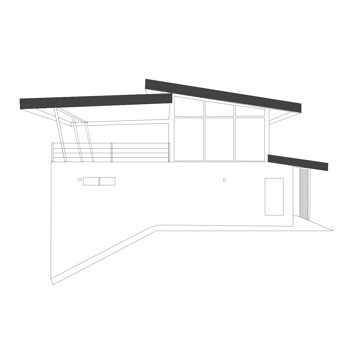 Casa Punta del Rio - Blueprint 1
